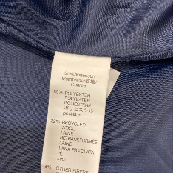 Gap Plaid Pea Coat Jacket Wool Warm Winter 3T - Picture 9 of 9